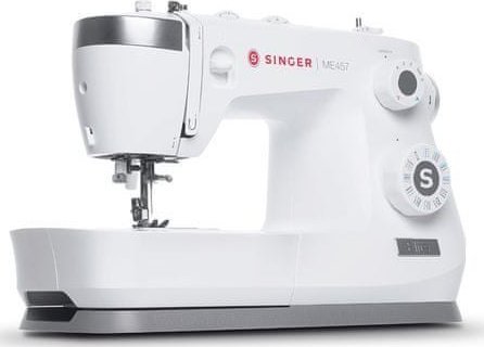 Singer Sewing Machine ME457 Number of stitches 33, Number of buttonholes 1, White