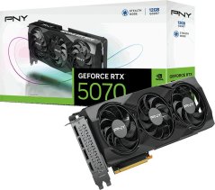 PNY GeForce RTX 5070 Triple Fan 12GB GDDR7 DLSS4 (VCG507012TFXPB1)