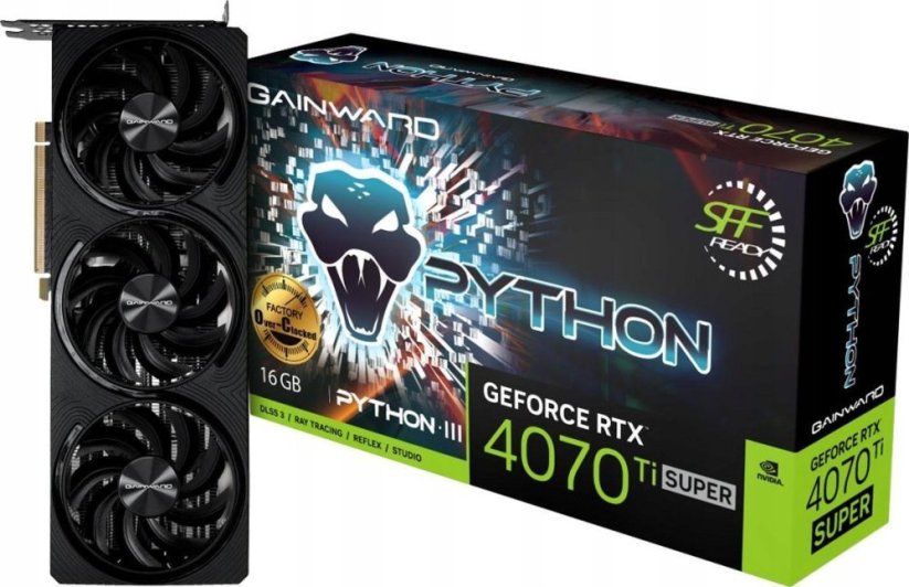 Gainward GeForce RTX 4070 Ti SUPER Python III OC 16GB GDDR6X (471056224-4656)