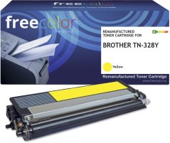 Freecolor Toner Brother TN-328Y yellow 6000 stron