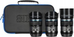 Sirui Sirui Sniper Lens APS-C AF Kit 23, 33 & 56mm F1.2 E-Mount Black Carbon