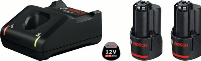 Bosch basis starter Set 2x2.0Ah + GAL 12V-40 (1600A019R8)