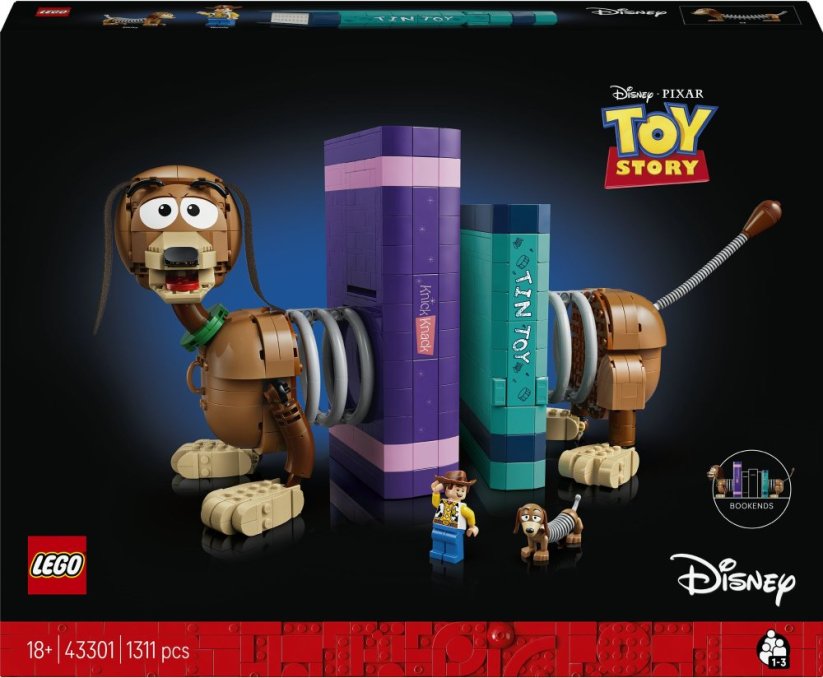 LEGO Disney Toy Story Cienki — podpórki pod książki (43301)