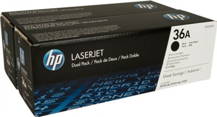 HP 36A Black Originál  (CB436AD)