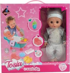 Askato ML ASKATO Bábika Tosia z wanienką