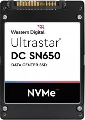 WD disk SSD Western Digital Ultrastar DC SN650 WUS5EA176ESP5E1 (7.68 TB; U.3; PCIe NVMe 4.0 ; 1DW/D; SE)