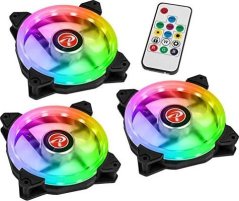 Raijintek Iris 12 RBW ADD 3-pack + HUB + Pilot (0R40B00112)