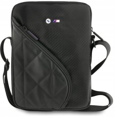 BMW Taška Carbon Pockets&Metal Logo 10" Čierny