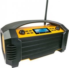 Schwaiger Schwaiger Baustellenradio DAB+/FM/AUX-IN/Bluetooth gelb/schw