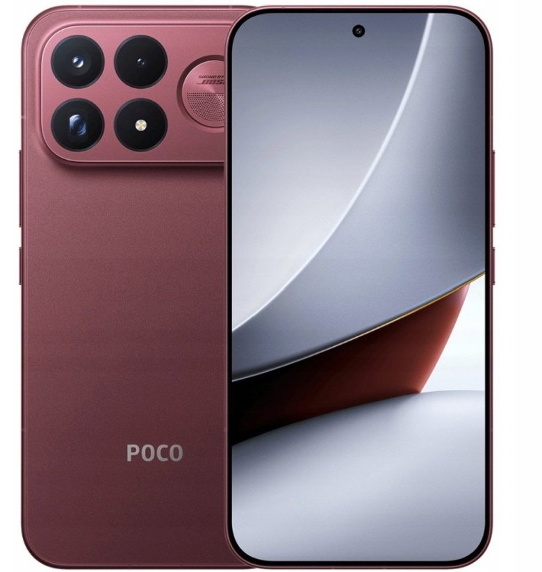 POCO F9 Ultra 5G 16/512GB Bordowy  (MZB0QPPEU)