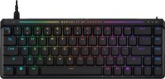 Asus ASUS Klávesnice ROG FALCHION ACE HFX, Mechanická, Magnetický switch, USB, US, černá