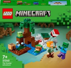 LEGO Minecraft Dobrodružstvo v mokradiach (21240)