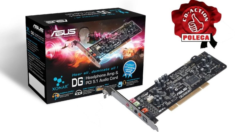 Asus Xonar DG - karta PCI, System 5.1 - Xonar DG