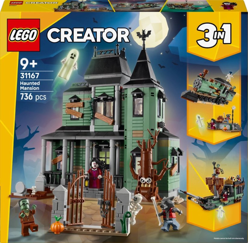 LEGO Creator Strašidelný dom (31167)