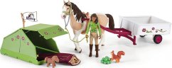 Schleich Horse Club - Sarah na kampingu