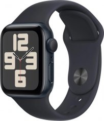 Apple Watch SE 2023 GPS + Cellular 44mm Midnight Alu Sport S/M Modrý  (MRH53QF/A)