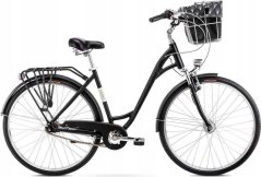 Romet Dviratis Romet Art Deco LUX 2025 black-20" / L (Dydis: 20" / L)