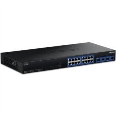 TRENDnet Prepínač TEG-S50204, 20 portów 2,5 Gb/s z portami 10 Gb/s SFP+