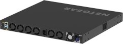 NETGEAR NETGEAR AV Line M4350-40X4C - Switch - L3 - managed - 40 x 100/1000/2.5G/5G/10GBase-T (PoE++) + 4 x 40/100 Gigabit QSFP28 - Luftstrom von vorne nach hinten - an Rack montierbar - PoE++ (196 W)