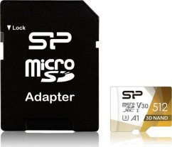Silicon Power Superior Pro MicroSDXC 512 GB Class 10 UHS-I/U3 A1 V30 (SP512GBSTXDU3V20AB)