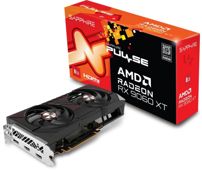 Sapphire Pulse Radeon RX 9060 XT 8GB GDDR6 (11350-04-20G)