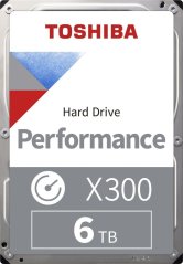 Toshiba X300 Performance 6TB 3.5" SATA III (HDWR460UZSVA)