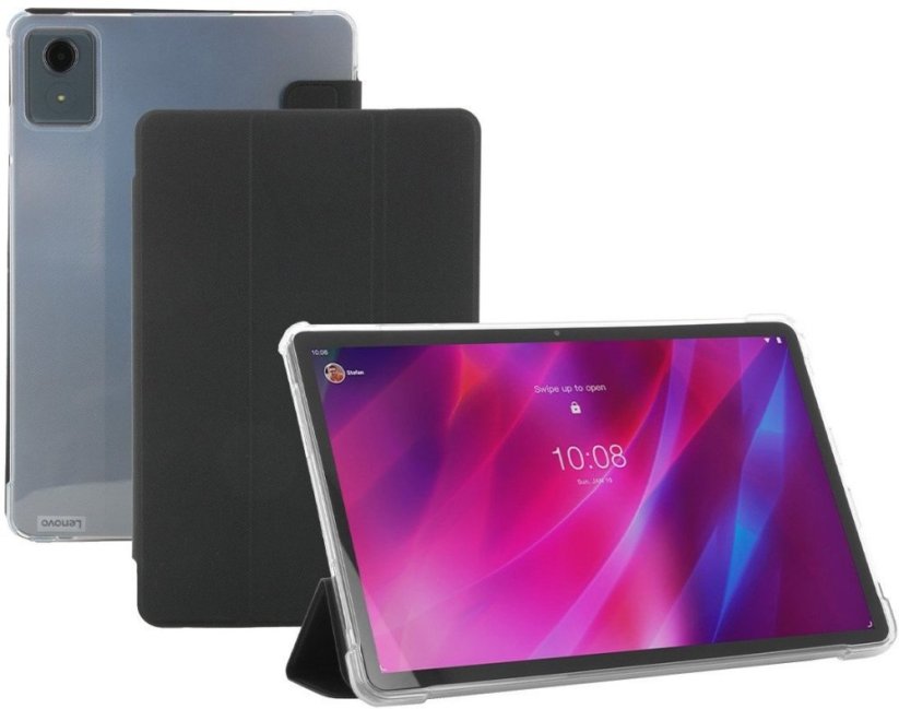 Mobilis 060016 etui na tablet 27,9 cm (11") Pokrowiec Čierny, Przezroczysty