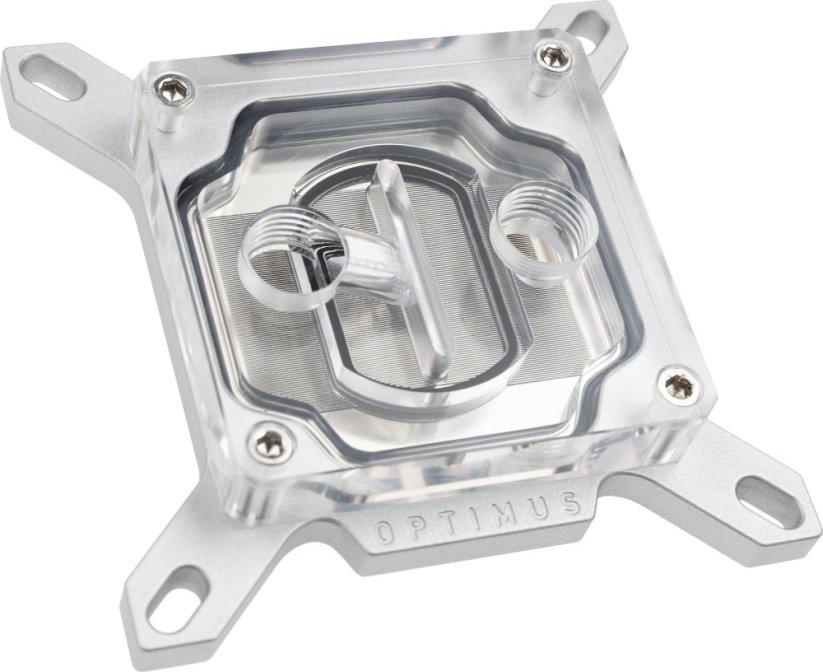 Optimus Optimus Foundation CPU-Block- Intel LGA 1700, silber / Nickel