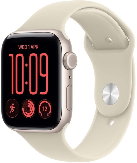Apple Watch SE 3 GPS + Cellular 40mm Starlight Alu Sport M/L Sand (MJKW4MP/A)