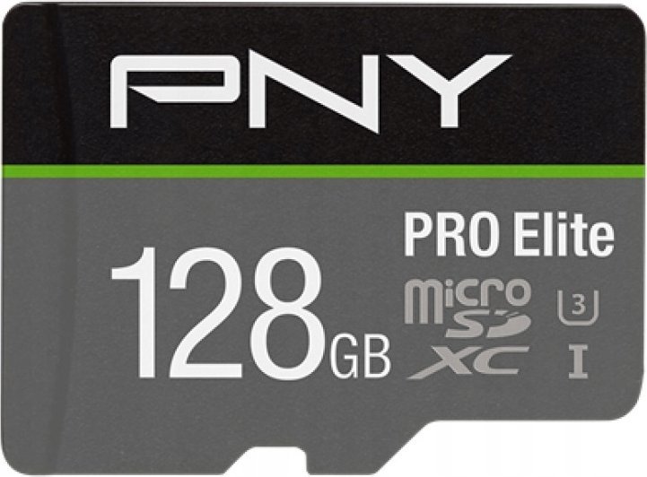 PNY PRO Elite MicroSDXC 128 GB Class 10 UHS-I/U3 A1 V30 (P-SDU128V31100PRO-GE)