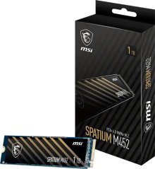 MSI SPATIUM M452 PCIE 4.0 NVME M.2 1TB urządzenie SSD PCI Express 4.0 3D NAND
