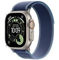 Apple Watch Ultra 3 GPS + Cellular 49mm Natural Titanium / Trail Loop S/M Modrý  (MEWR4QC/A)