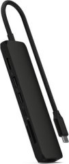 Satechi Adapter Satechi 7-in-1 Slim Multiport with Ethernet USB-C / 2x USB-A, USB-C PD, HDMI 4K, Ethernet, Micro/SD
