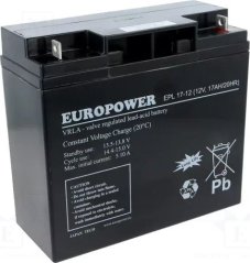 Europower akumulátor 12V 17Ah AGM EPL17-12