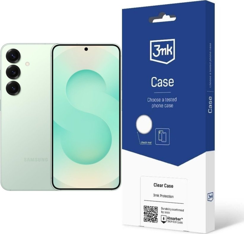 Samsung Galaxy S25 5G 12/128GB Miętowy (SM-S931BLG) + Etui Clear Case