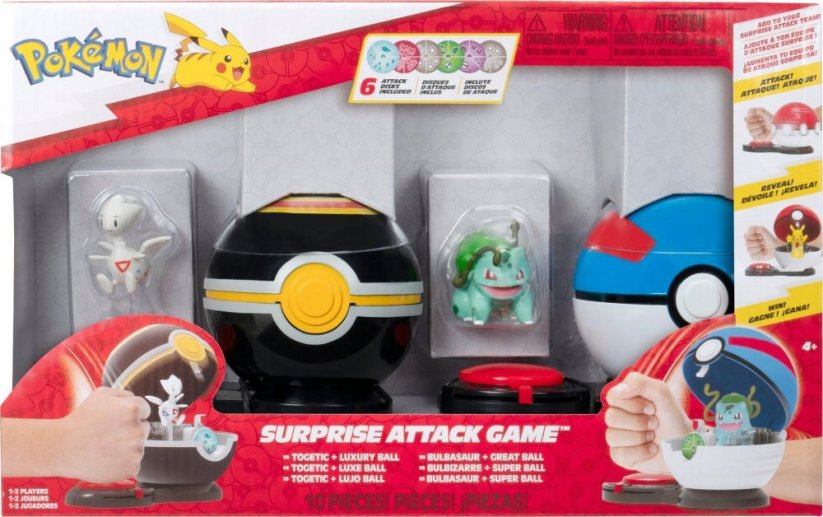 The Pokemon Company International JAS POKEMON SURPRISE ATTACK TOGET BULBAS