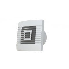 airRoxy ventilátor nástenný 100mm 15W z żaluzją grawitacyjną /senzor wilgoci/ pRestige 100ZG