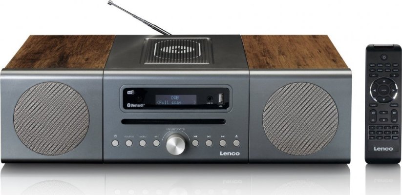 Lenco MC-175 silver
