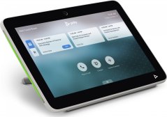 Poly Poly TC10 - WHITE Stand-alone 10" room scheduler / touch control for use with Poly G7500, Studio X family, ZRoW. WIFI, Bluetooth, wall mount, table stand. (CALA/BR Incl. 1Yr Poly+) Requires PoE network connection or optional external power injector