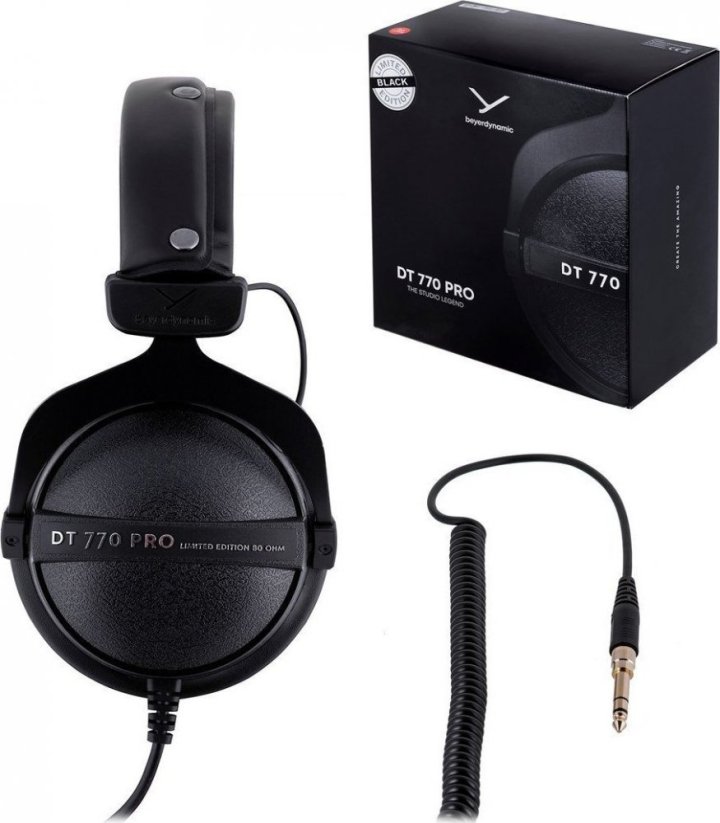 Beyerdynamic DT 770 PRO 80 OHM BLACK LIMITED EDITION