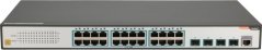 Fiberhome FiberHome S4820-28T-X-AC łącza sieciowe Zarządzany L2/L3 Gigabit Ethernet (10/100/1000) 1U Čierny, Sivý