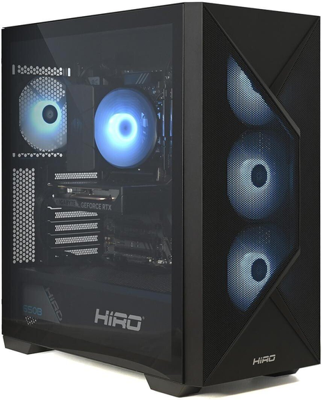 HIRO Hellcat, Core i5-14400F, 32 GB, RTX 5060, 1 TB M.2 PCIe Windows 11 Home
