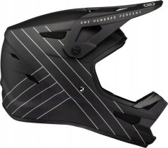 100% Prilba na celú tvár juniorski 100% STATUS DH/BMX Helmet Essential Black roz. S (47-48 cm) (NEW)
