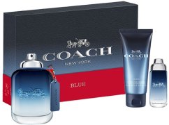 Coach Set Coach: Blue, Eau De Toilette, For Men, 100 ml + Blue, Eau De Toilette, For Men, 15 ml + Blue, Shower Gel, Beard & Hair, 100 ml For Men