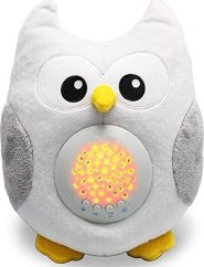 Woopie WOOPIE Przytulanka Usypiacz Projektor 2w1 Sówka - 10 Kołysanek