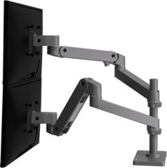 Ergotron ERGOTRON LX PRO ARM DUAL DISPLAY STACKING darkgrey