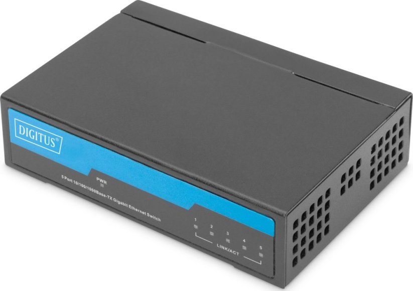 Digitus Digitus Prepínač sieťový Gigabit, 5-portowy, niezarządzalny