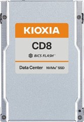 Kioxia KIOXIA CD8 Series KCD81VUG1T60 - SSD - 1600 GB - intern - 2.5" (6.4 cm) - PCIe 4.0 x4 - Puffer: 256 MB