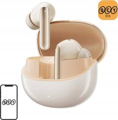 QCY Bezprzewodowe słuchawki dokanałowe TWS QCY MeloBuds Pro HT08 ANC Bluetooth 5.3 HFP/A2DP/AVRCP LDAC IPX5 (złote)