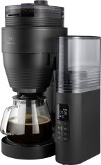 Melitta Melitta - AromaFresh II Czarny Połysk - Ekspres przelewowy z wbudowanym młynkiem